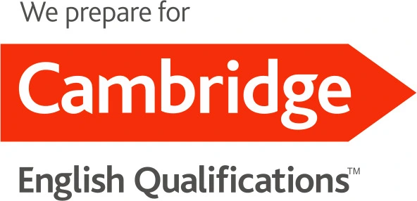 Logo de centro preparador oficial de Cambridge English.